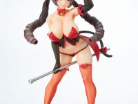 【はましま薫夫氏オリキャラ】Q-six「バーレスクキャット ベル 黒猫ver.＆白猫ver.」フィギュア【Amazon予約開始】の画像