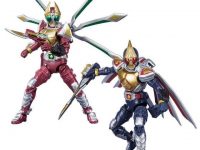 【21日プレバン受注締切】SHODO-X 「仮面ライダー剣 ジャックフォームセット」「仮面ライダー剣 キングフォームセット」【食玩】の画像