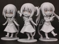 【ご注文はうさぎですか？】「チノ」「ココア」「リゼ」ミニフィギュア 原型公開、プラムショップ限定版もありの画像