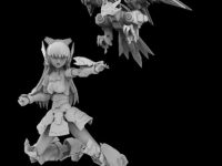 【ザ・キング・オブ・ファイターズ14】 機娘（メカ娘）「ナコルル」「不知火舞」可動プラモ 発売決定の画像