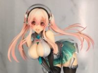 【そにアニ】「すーぱーそに子 レーシングver.」フィギュア 彩色原型 初公開の画像