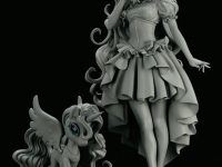 【マイリトルポニー】コトブキヤ「プリンセスルナ」「プリンセスセレスティア」フィギュア 原型公開の画像