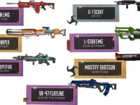 「Apex Legends」武器&アイテム コレクションフィギュア 予約開始、可動フィギュアの手に持たせることが可能の画像