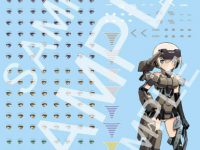 【フレームアームズ・ガール】「ハンドスケール 瞳デカール01 轟雷用」「瞳デカールセット18 [フレズヴェルク=アーテル用]」発売決定の画像