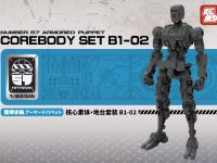 【アーマードパペット】「コア素体+ジオラマベースセット」予約開始、素体2体とジオラマベース2個が封入の画像