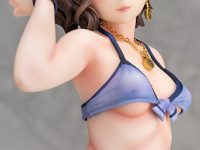 ダイキ工業「岸見栄子 営業先でムチッと海水浴ver.」フィギュア 近日予約開始の画像