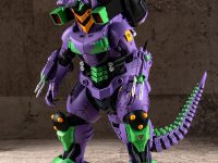 【ゴジラ対エヴァンゲリオン】アオシマ「3式機龍 エヴァ初号機カラーVer.」プラモデル 予約開始の画像