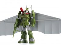 【太陽の牙ダグラム】「ソルティック H8 ラウンドフェイサー ハングライダー装着タイプ」プラモ 製作進行中の画像