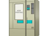 【可動フィギュア用に】1/12スケール「レトロ自販機(うどん・そば) 」プラモデル【Amazon予約開始】の画像