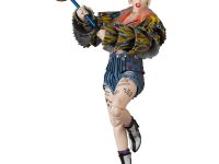 マフェックス「ハーレイ クイン Caution Tape Jacket Ver.」可動フィギュア 予約開始の画像