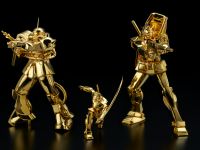 純金製「RX-78-2 ガンダム」「シャア専⽤ザクⅡ」数量限定販売、価格 各26,400,000円（税込）の画像