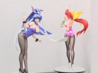 【マブラヴ】「鑑純夏」「御剣冥夜」バニーver. 1/4スケールフィギュア 今月予約開始、彩色公開【フリーイング】の画像