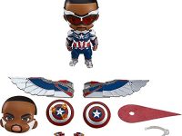 【ファルコン&ウィンター・ソルジャー】ねんどろいど「キャプテン・アメリカ (サム・ウィルソン)  」本日予約開始の画像