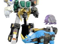 【百獣戦隊ガオレンジャー】食玩「SMP 百獣合体ガオマッスル/ガオライノス&ガオマジロ」プラモデル【プレバン受注開始】の画像