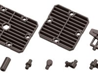 【ヘキサギア】ブロックベース「スラットプレートオプション」「フェンスプレートオプション」プラモデル 予約開始の画像