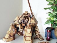 【太陽の牙ダグラム】「朽ち果てたダグラム」ジャンボソフビフィギュア プレバン受注開始の画像