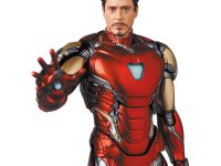 【パーツ追加】マフェックス「アイアンマン マーク85 エンドゲーム バージョン」可動フィギュア 【トニー・スターク 頭部パーツ2種】の画像