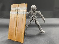 【プラモ用武器】プラアクト・オプション・シリーズ「大きな盾（仮）」開発中の画像