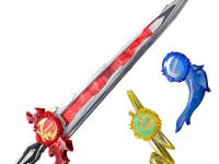 【仮面ライダーセイバー】「究極大聖剣 火炎剣烈火 水勢剣流水・雷鳴剣黄雷エンブレムセット」【28日受注締切】の画像