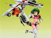 【マクロスF】アオシマ「V.F.G. VF-25F メサイア ランカ・リー」プラモデル 彩色公開の画像