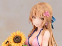 【みわべさくら氏イラスト】ダイキ工業「ひまわり少女 百瀬くるみ」フィギュア 近日予約開始の画像