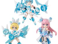 【初音ミク】デスクトップシンガー「雪ミク シリーズ」可動フィギュア【駿河屋予約開始】の画像