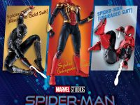 【スパイダーマン:ノー・ウェイ・ホーム】S.H.Figuarts「スパイダーマン［インテグレーテッドスーツ］」「スパイダーマン［アップグレードスーツ］」「」スパイダーマン［ブラック＆ゴールドスーツ］発売決定！明日予約開始の画像