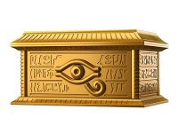 【遊戯王】「ULTIMAGEAR千年パズル用収納箱 “黄金櫃”」プラモデル【あみあみ予約開始】の画像