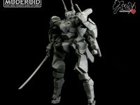 MODEROID「クロムクロ」プラモデル 原型公開の画像