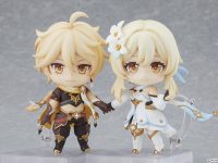 【原神】ねんどろいど「旅人 (空)」「旅人 (蛍) 」彩色原型公開の画像