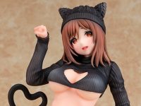 ダイキ工業「キャットなガール くろねこちゃん illustration by 魔太郎」フィギュア 25日予約開始【キャストオフ公開】の画像