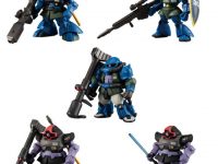 【食玩】ガンダムコンバージ CORE「ソロモンの悪夢 302哨戒中隊セット」【本日受注締切】の画像