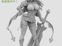 【エルフ村】ヴェルテクス「第8村人 セシル」フィギュア CG原型公開の画像