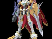 【デジモン】Figure-rise Standard Amplified「オメガモン(X抗体) 」プラモデル 27日発売、試作・パッケージ画像追加の画像