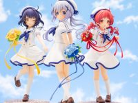 【ご注文はうさぎですか？】プラム「チノ」「メグ」「マヤ」（Summer Uniform）フィギュア【Amazon再販予約開始】の画像