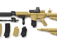 【ドールズフロントライン】リトルアーモリー「M4A1タイプ」「M16A1タイプ」「M4 SOPMOD IIタイプ」「ST-AR15タイプ」「RO635タイプ」プラモデル【Amazon予約開始】の画像