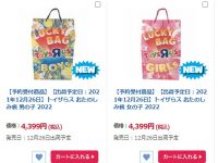 【おもちゃ】「トイザらス おたのしみ袋 2022」予約開始の画像