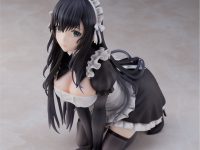 えいてぃーん「黒髪メイド illustration by 羽織イオ」フィギュア【あみあみ予約開始】の画像
