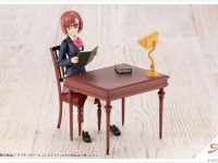 【創彩少女庭園】アフタースクール「レトロデスク」「カフェテーブル」プラモデル 再販決定の画像