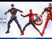 ハズブロ「シビル・ウォー/キャプテン・アメリカ」「Ｘ-ＭＥＮ シリーズ１.０」可動フィギュアセット予約開始の画像