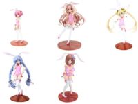 【ワンフェス】プラム「ロウきゅーぶ！SS うさぎさんVer. フィギュア5体セット」ほか発売決定！の画像