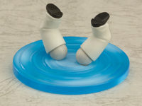 【文豪ストレイドッグス】ねんどろいど「太宰治」予約開始、入水パーツほかが付属の画像