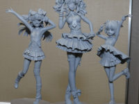 【シンデレラガールズ】 「城ヶ崎美嘉」「諸星きらり」「赤城みりあ」フィギュア 原型公開【ウェーブ】の画像