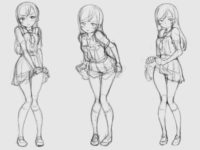 【俺妹】「新垣あやせ 等身大フィギュア」3Dデータ原型公開の画像