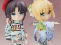【Fate】 きゃらふぉるむ+「セイバー 和服ver.」「遠坂凛 和服ver.」17日より受注開始の画像