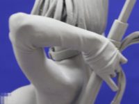 【真・一騎当千】リボンドール・コレクション「呂蒙子明」フィギュア 原型チラ見せの画像