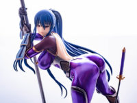 【対魔忍ユキカゼ2】「秋山凜子 ポールダンスVer. フィギュア」駿河屋予約開始、おっぱい丸出しパーツ付属の画像