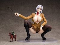 【監獄学園】ジェンコ「裏生徒会副会長 白木芽衣子マウントフィギュア」予約開始、おっぱいはやわらか仕様の画像