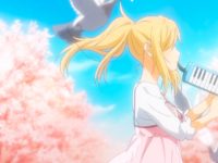 【四月は君の嘘】アニプレ「宮園かをり」新作フィギュア 制作進行中、あの名シーンをモチーフに立体化の画像