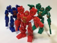 【ロボ玩具】100円ショップ セリア「組立ロボット」好評発売中の画像